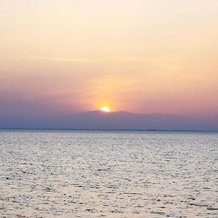 Pure Bliss Luxury Beachfront Apartment With Panoramic Sea Views, Electric Bbq, Gym Equipment And More Agía Triás Luaran gambar
